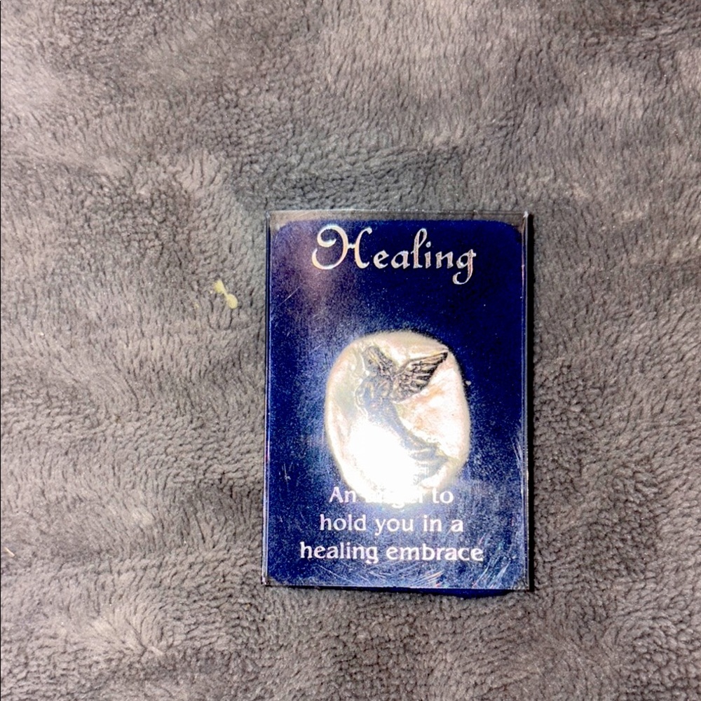 Healing Angel Silver Stone
